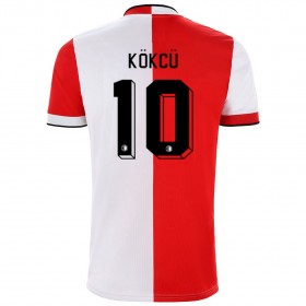 Jalkapallo Pelipaidat Feyenoord Rotterdam Orkun Kokcu 10 Kotipaita 2021-2022 Lyhythihainen